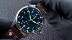 Finally!! IWC Big Pilot 43 for Small Wrist #iwc #iwcpilot #iwcbigpilot #IWC万国表 #万国飞行员 #iwcwatches