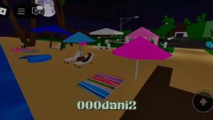 постройка городского пляжа🏖️в Роблокс Brookhaven