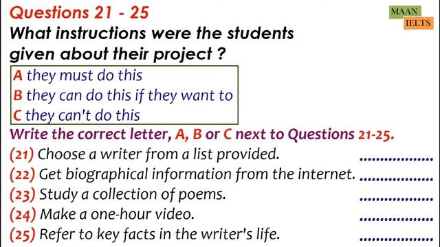 ACTUAL IELTS LISTENING TEST | 02 APRIL, 2022 | смотреть онлайн