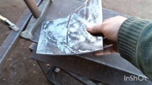 Как собрать башмак на самодельный плуг.