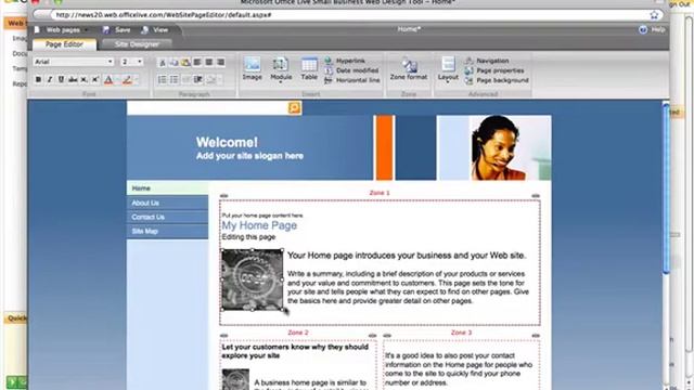Review: Microsoft Office Live sitebuilder смотреть онлайн