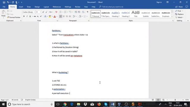 Hive optimization techniques ,static and dynamic partitions