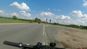 Серия 1. Велопутешествие 2023 "Направление ЮГ".  Дорога Ярославль-Иваново. Велодальняк с палаткой.