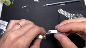 Часы Omega Speedmaster Professional 3861 установка застёжки с регулировкой