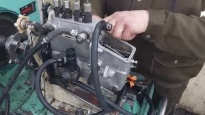 Регулировка "нового" топливного насоса 4УТНМ-Р // Трудовые будни #9