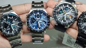 Casio Edifice ECB-950DB-1A vs Edifice ECB-950DB-2A vs Edifice ECB-950MP-1A vs Edifice ECB-950DC-1A