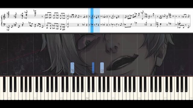 NassPiano  Katharsis  Tokyo Ghoul Tutorial Cover  Free Sheet Music