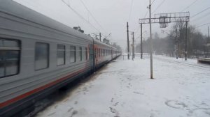 Электровоз ЧС7-135 с поездом №350 (МСК → Благовещенск)