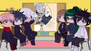 Tokyo School React To Frieren As New Teacher || Jujutsu Kaisen || Gacha React