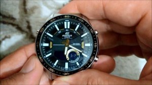 Casio EFV-C100D-1BVDF Erkek Kol Saati - Dijital ve Analog saatin ayarlanması