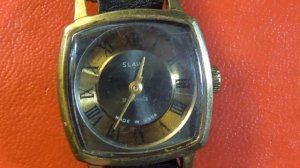 Наручные часы SLAVA, 17 jewels. MADE IN USSR. Наручные часы СЛАВА, 17 камней. Сделано в СССР