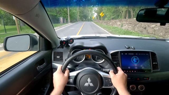 MITSUBISHI EVO X POV DRIVE