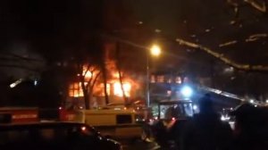 пожар на Салюте 04.02.2015