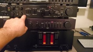Kenwood Basic C1 vs C2 vs Equalizer Demo + M1D
