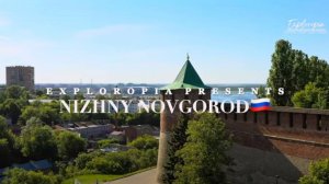 Nizhny Novgorod, Russia. Drone Video  [4K UlTRA HD]
