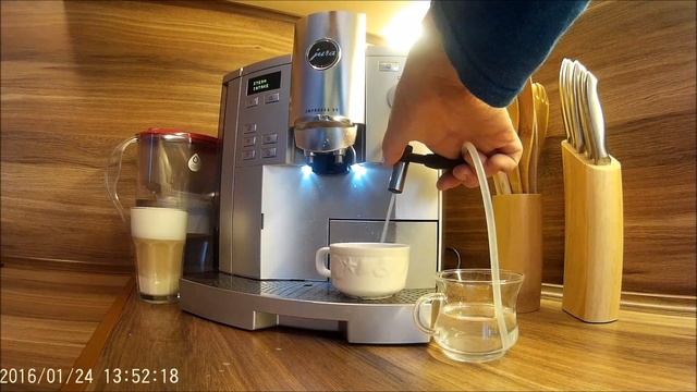 Unit rinsing