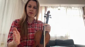 Учим гамму Соль мажор в первой позиции на скрипке🎻