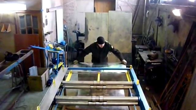 Прокатный стан для производства профнастила марки C-8 смотреть онлайн