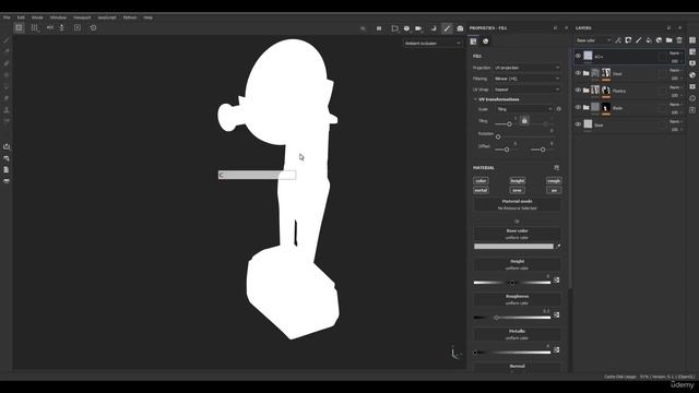 2 - 02TexturingMiniGrindedInSubstancePainterEnglishversion