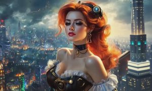 Девушки стимпанк мира