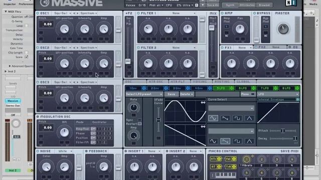 Massive Native Instruments Tutorial - Wavetables #1 - Intro