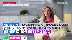"Утро": москвичам рассказали о погоде 30 января