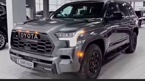 Топовую Toyota Sequoia 2025 показали со всех сторон, внутри и снаружи