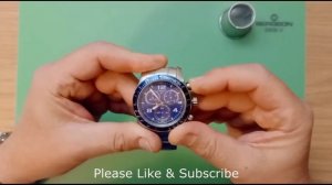 TISSOT V8 Calibre ETA G10.211 - How To Set The Chronograph Hands - Step by Step Guide