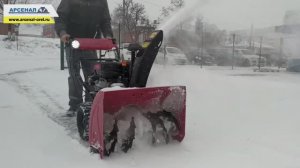 Обзор бензиновых снегоуборщиков MegArsenal