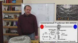 Трансформатор Тесла  БЕЗ ЗАЗЕМЛЕНИЯ. 
Просто о сложном.