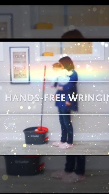 O-Cedar EasyWring Microfiber Spin Mop & Bucket Floor Cleaning System ||@m.hsmartgadgets#shorts