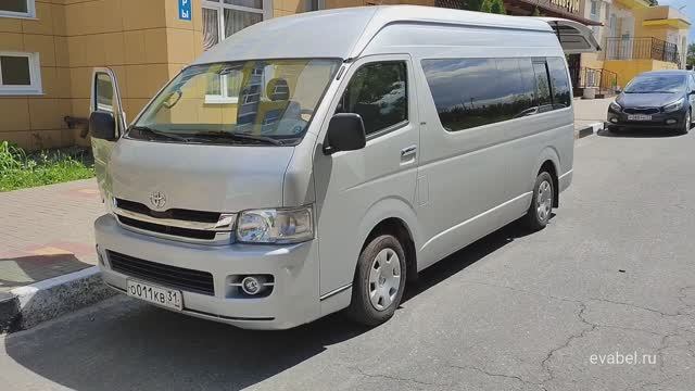 Toyota Hiace 5е поколение мкпп 12 мест eva коврики в салон и багажник evabel.ru 8800-222-48-45 смотреть онлайн