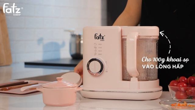 Mì Somen với máy xay và hấp thức ăn dặm - PRO3 | Chế biến thức ăn dặm | FATZBABY