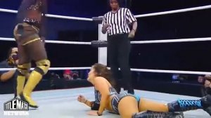 Rok-C (Roxanne Perez in NXT) vs Queen Aminata - Women's Wrestling | Reality of Wrestling