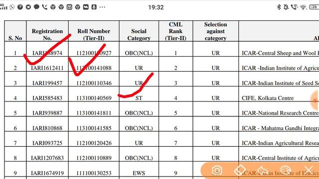 ICAR-IARI TECHNICIAN T1 RESULT 2.O OUT 500 CML RANK तक हुआ जारी #ICAR #TECHNICIAN #IARI