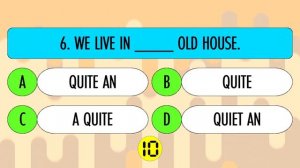 Intermediate - Test 28 || English Test || Intermediate English || Тест по английскому языку