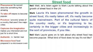 BBC 6 Minute English (Subtitle) - Learn to talk about Street food in 6 minutes