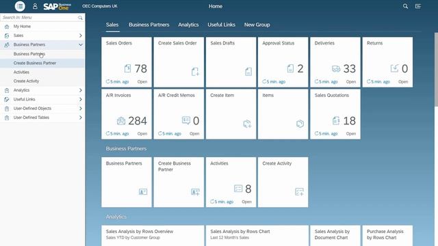 Web Client Managing Business Partners and Items in SAP Business One, version for SAP HANA 1 смотреть онлайн