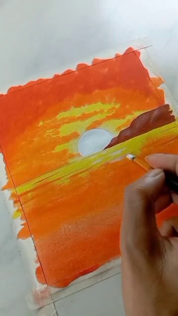 Poster color drawing: tutorial #shorts #youtubeshorts смотреть онлайн