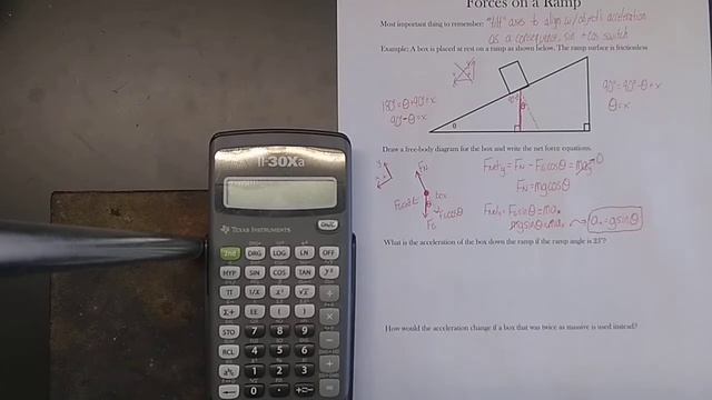 AP Physics 1 Forces Unit: Forces on a Ramp смотреть онлайн