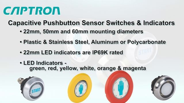 CAPTRON Capacitive Sensor Switches & Indicators - Monday Minute at AutomationDirect смотреть онлайн