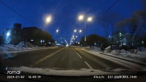 Driving in Moscow agglomeration: Текстильщики - Новокосино - Балашиха 02/01/2024 (timelapse 4x)