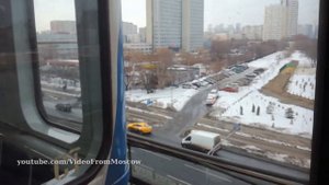 Перегон метро Технопарк - Коломенская // 16.03.2024