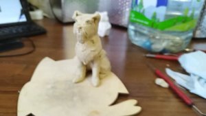 Делаю гипсовую скульптуру. Пункт 1: Скульптурный пластилин