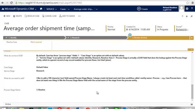 CRM 2013 Business Process Flow Stages смотреть онлайн