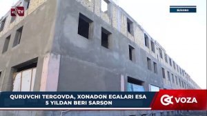 Quruvchi tergovda, xonadon egalari esa 5 yildan beri sarson