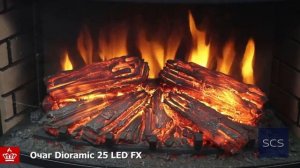 Обзор пламени очага Royal Flame Dioramic LED FX