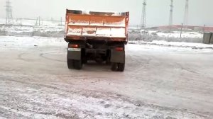 дрифт на КАМАЗе