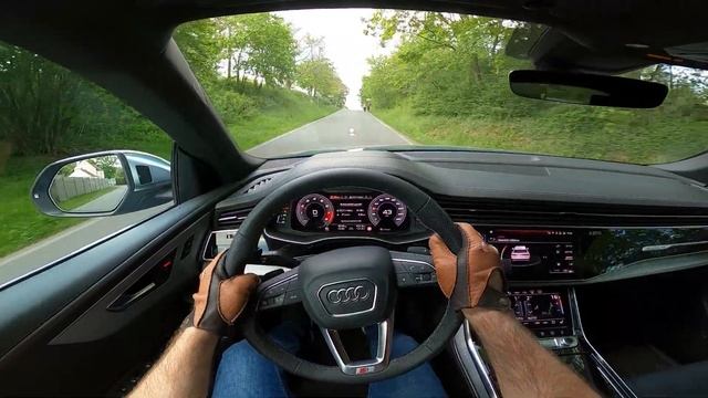 2024 Audi SQ8 V8 4.0 TFSI (facelift) | POV test drive
