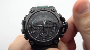 How to set time on Casio G-Shock MTG-B3000BD-1A2